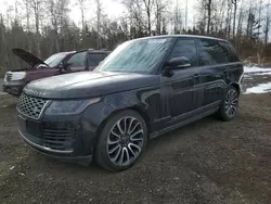 Land Rover Vehiculos salvage en venta: 2018 Land Rover Range Rover Supercharged