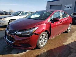 Salvage cars for sale at Elgin, IL auction: 2016 Chevrolet Cruze LT