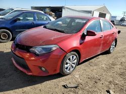 Salvage cars for sale at Brighton, CO auction: 2014 Toyota Corolla L