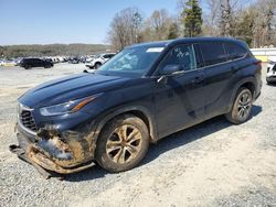 Salvage cars for sale at Concord, NC auction: 2021 Toyota Highlander XLE