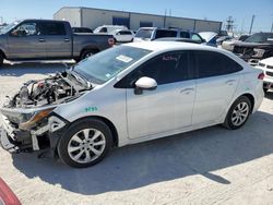 Salvage cars for sale from Copart Haslet, TX: 2020 Toyota Corolla LE