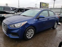 Salvage cars for sale at Chicago Heights, IL auction: 2019 Hyundai Accent SE