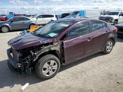 Salvage cars for sale from Copart Indianapolis, IN: 2018 KIA Forte LX