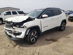 Salvage cars for sale at Amarillo, TX auction: 2018 Jeep Compass Latitude