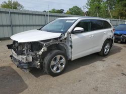 Salvage cars for sale from Copart Shreveport, LA: 2019 Toyota Highlander Limited