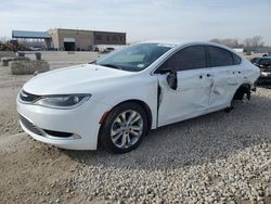 Chrysler 200 salvage cars for sale: 2015 Chrysler 200 Limited