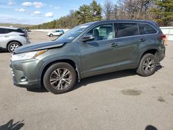 Vehiculos salvage en venta de Copart Brookhaven, NY: 2017 Toyota Highlander LE