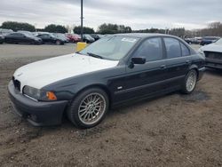 Salvage cars for sale from Copart East Granby, CT: 2000 BMW 540 I Automatic