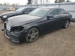 Salvage cars for sale at Bowmanville, ON auction: 2019 Mercedes-Benz E 300 4matic