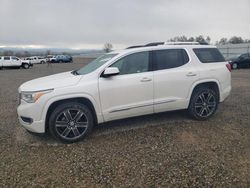 Salvage cars for sale from Copart Anderson, CA: 2017 GMC Acadia Denali