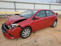 Salvage cars for sale at Chatham, VA auction: 2016 Toyota Corolla L
