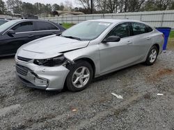 Salvage cars for sale from Copart Fairburn, GA: 2016 Chevrolet Malibu LS