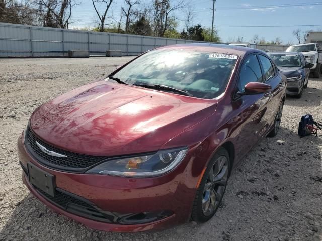 2015 Chrysler 200 S