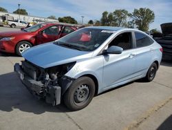 Hyundai Accent salvage cars for sale: 2013 Hyundai Accent GLS