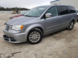 Salvage cars for sale from Copart Franklin, WI: 2013 Chrysler Town & Country Limited