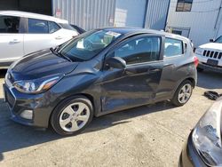 Chevrolet Spark LS salvage cars for sale: 2021 Chevrolet Spark LS