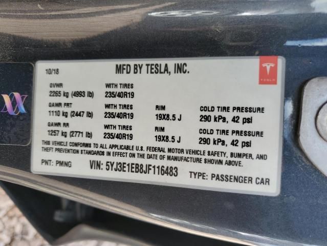 2018 Tesla Model 3