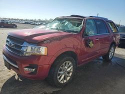 Ford Expedition Limited salvage cars for sale: 2017 Ford Expedition Limited