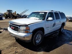 Salvage cars for sale at Brighton, CO auction: 2001 GMC Yukon XL K2500
