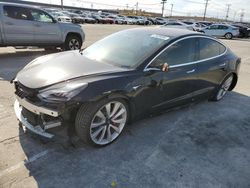 Vehiculos salvage en venta de Copart Sun Valley, CA: 2018 Tesla Model 3