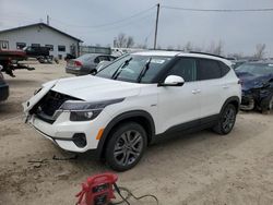 Salvage cars for sale at Pekin, IL auction: 2021 KIA Seltos S