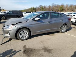 Salvage cars for sale at Brookhaven, NY auction: 2020 Hyundai Elantra SE
