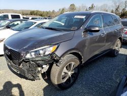 KIA Sorento EX salvage cars for sale: 2017 KIA Sorento EX