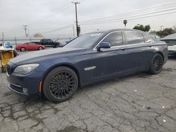 Salvage cars for sale at Colton, CA auction: 2012 BMW 750 LI