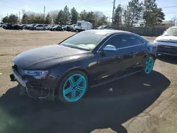 Salvage cars for sale from Copart Denver, CO: 2013 Audi S5 Prestige