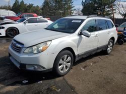 Vehiculos salvage en venta de Copart Denver, CO: 2010 Subaru Outback 2.5I Limited