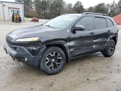 Jeep Cherokee salvage cars for sale: 2016 Jeep Cherokee Trailhawk