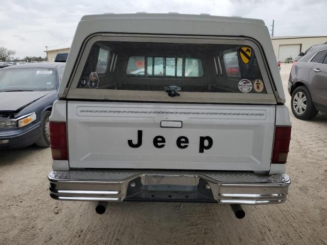 1986 Jeep Comanche Custom