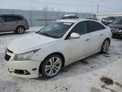 Salvage cars for sale from Copart Nisku, AB: 2013 Chevrolet Cruze LTZ