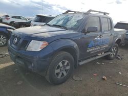 Nissan Frontier Vehiculos salvage en venta: 2010 Nissan Frontier Crew Cab SE