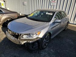 Honda Accord salvage cars for sale: 2017 Honda Accord EX