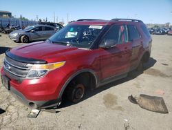 Salvage cars for sale at Vallejo, CA auction: 2015 Ford Explorer XLT