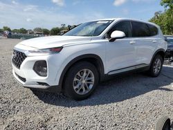 Salvage cars for sale at Riverview, FL auction: 2019 Hyundai Santa FE SE