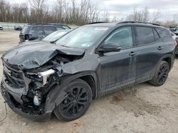 Salvage cars for sale from Copart Leroy, NY: 2021 GMC Terrain SLT