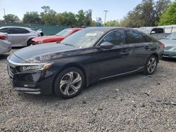 Salvage cars for sale from Copart Riverview, FL: 2018 Honda Accord EXL