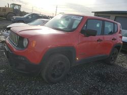 Jeep salvage cars for sale: 2017 Jeep Renegade Sport