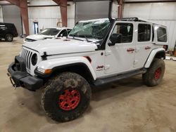 Salvage cars for sale at Lansing, MI auction: 2021 Jeep Wrangler Unlimited Sahara