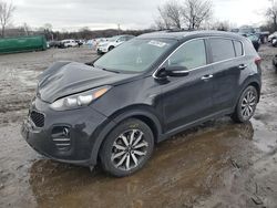 KIA Sportage salvage cars for sale: 2017 KIA Sportage EX