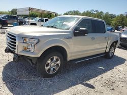 Salvage cars for sale at Houston, TX auction: 2017 Ford F150 Supercrew