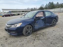 Salvage cars for sale from Copart Memphis, TN: 2017 Honda Accord Sport