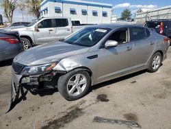 KIA Optima salvage cars for sale: 2015 KIA Optima LX