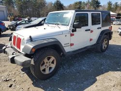 Jeep Wrangler Unlimited Sport salvage cars for sale: 2016 Jeep Wrangler Unlimited Sport