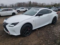 Salvage cars for sale at Chalfont, PA auction: 2015 Lexus RC 350