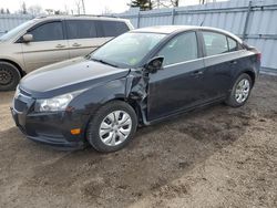 Salvage cars for sale from Copart Bowmanville, ON: 2013 Chevrolet Cruze LT