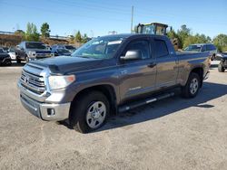 Salvage cars for sale at Gaston, SC auction: 2017 Toyota Tundra Double Cab SR/SR5