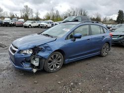 Salvage cars for sale from Copart Portland, OR: 2012 Subaru Impreza Sport Premium